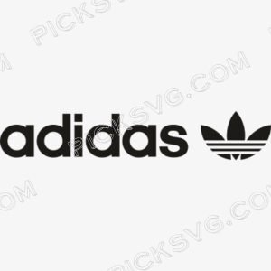 Adidas Black Svg