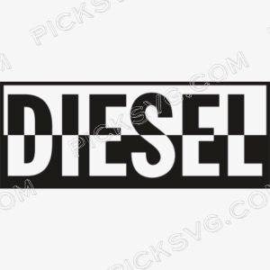 Diesel Half Cut Svg - Miscellaneous SVG