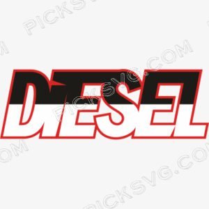 Diesel Letter Svg - Miscellaneous SVG