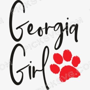 Georgia Girl Svg