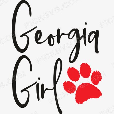 Georgia Girl Svg - Miscellaneous SVG