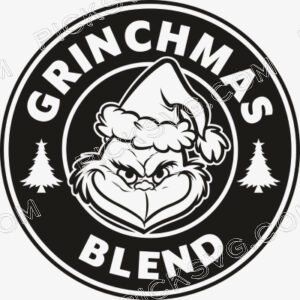 Grinchmas Blend Black Svg - Miscellaneous SVG
