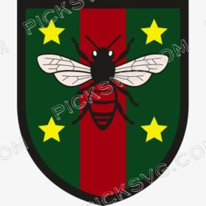 Gucci Bee Crest Svg