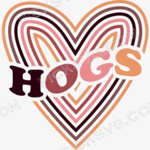 Hogs Heart Line Svg - Miscellaneous SVG
