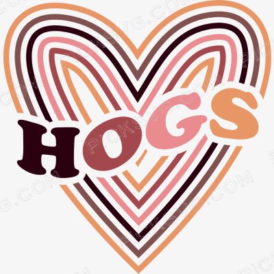 Hogs Heart Line Svg Hogs Heart Line Svg - Miscellaneous SVG