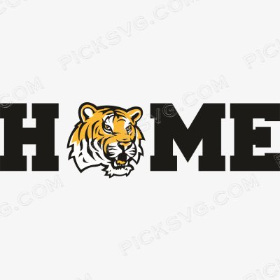 LSU Tigers Home Svg LSU Tigers Home Svg - Sports Logos