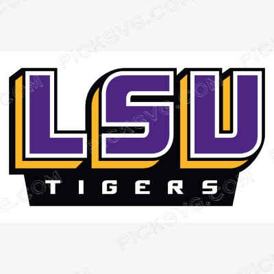 Lsu Tigers Svg Louisiana State Tigers Svg - Sports Logos