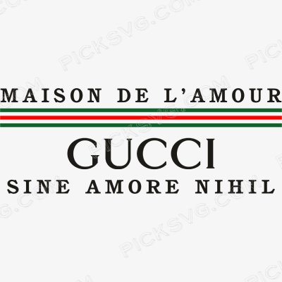 Maison De Lamour Gucci Svg Maison De Lamour Gucci Svg - Gucci Logos Svg