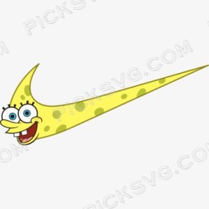 Nike Sponge Bob Svg