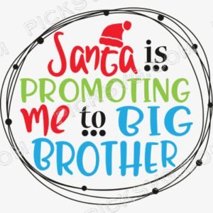 Santa Is Promoting Me Svg