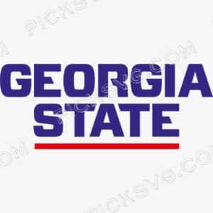 Georgia State 1 Svg