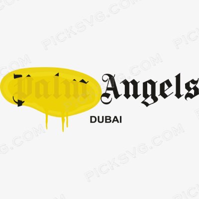 Palm Angels Dubai Svg - Fashion Brands SVG