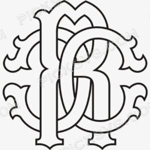 Roberto Cavalli Symbol Outline Svg