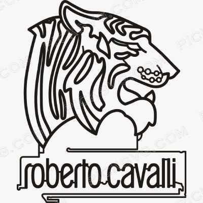 Roberto Cavalli Tiger Svg Tiger Roberto Cavalli Svg - Fashion Brands SVG