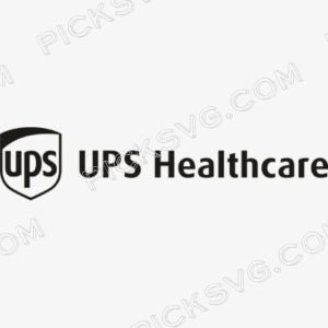 Ups Healthcare Black Svg