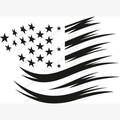 American Flag Decal SVG American Flag Decal SVG - Patriotic And Flags