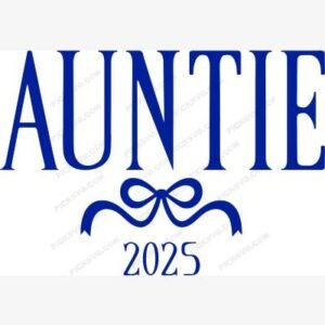 Auntie 2025 SVG