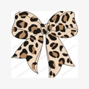 Cheetah Bow SVG - Animal Svg