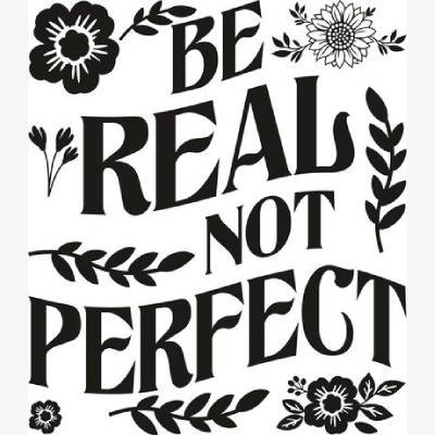 picksvg Be Real Not Perfect SVG Be Real Not Perfect SVG - Miscellaneous SVG