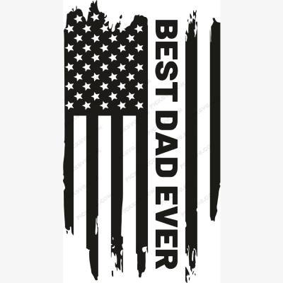 picksvg Best Dad Ever Flag SVG Best Dad Ever Flag SVG