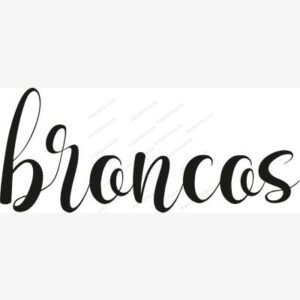 Broncos SVG