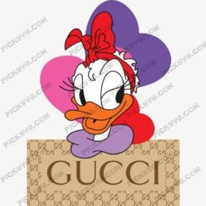 picksvg - Daisy Duck Gucci Svg