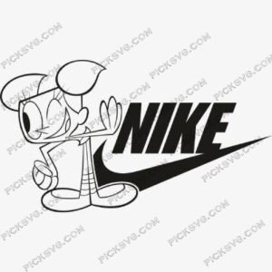 picksvg - DeeDee Nike Black Svg