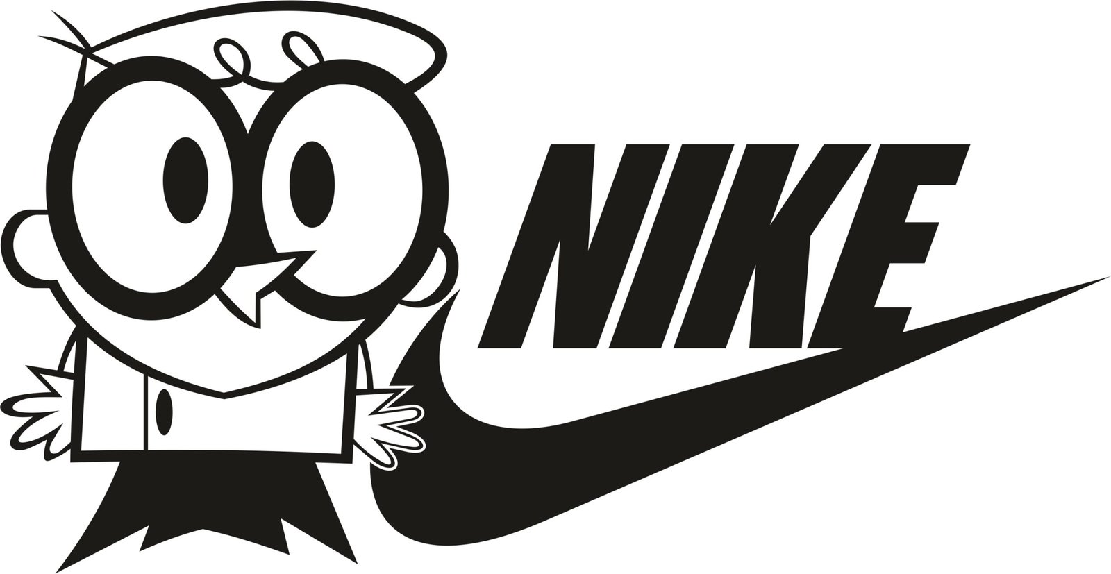 Dexter Nike Black Svg Dexter Nike Black SVG - Cartoon Characters Svg