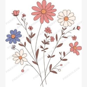 Digital Art Flowers SVG - Miscellaneous SVG