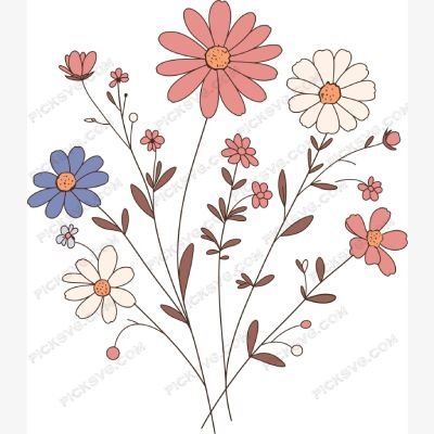 Digital Art Flowers SVG - PickSVG Digital Art Flowers SVG - Miscellaneous SVG