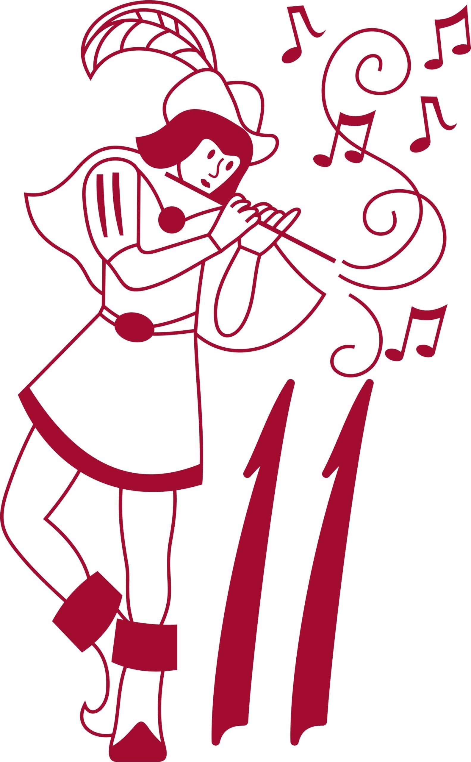 Eleven Pipers Piping Svg Eleven Pipers Piping SVG - Christmas SVG