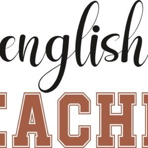 English Teacher SVG, PDF, PNG, EPS, DXF