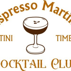 Espresso Martini SVG, PDF, PNG, EPS, DXF