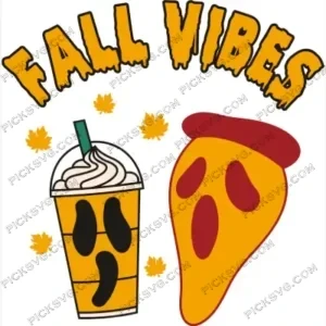 Fall Vibes IceCream SVG PickSVG
