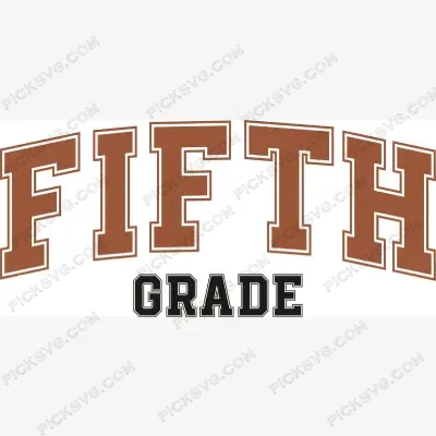 Fifth Grade SVGPickSVG Fifth Grade SVG - Miscellaneous SVG