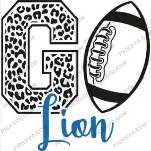 Go Lions Football SVG PickSVG