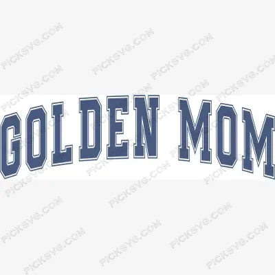 Golden Mom SVG PickSVG Golden Mom SVG PickSVG