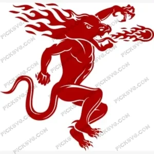 Fireball Lion SVG PickSVG