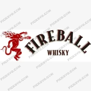 Fireball Lion Whisky SVG PickSVG