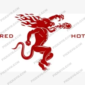 Fireball Red Hot Lion SVG PickSVG