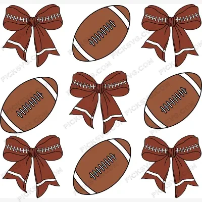 Football Coquette SVG PickSVG Football Coquette SVG - Miscellaneous SVG