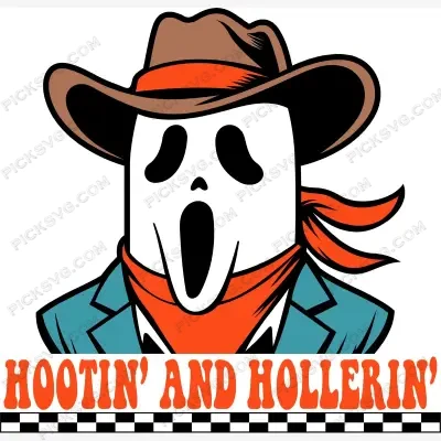 Hootin And Hollerin SVG - PickSVG Hootin And Hollerin SVG - Halloween Svg